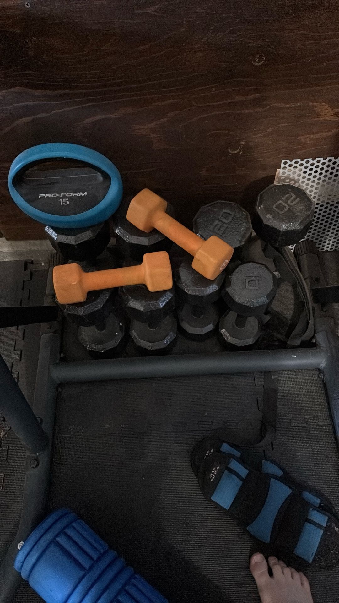 Weight Set 5-25 Metal Weight And Some Extra