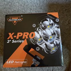 Aux beam 3” pod lights