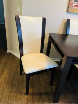 6 chairs and dining table set