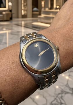 MOVADO MUSEUM TWO-TONE WOMEN’S WATCH – REF. 81-E4-0862 | SWISS QUARTZ