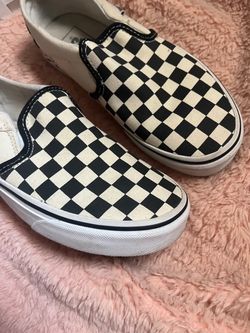 Vans Checkerboard Slip-On Sneakers