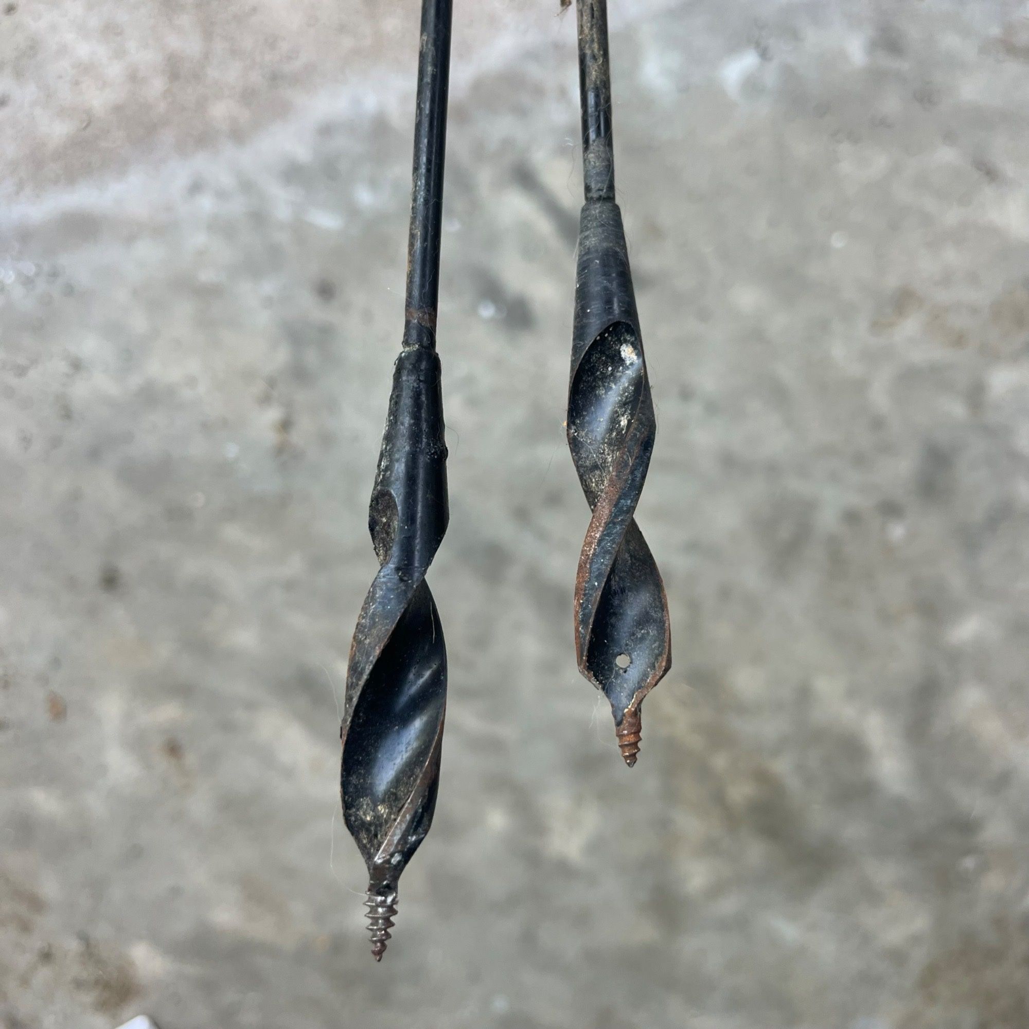 Long Woodboring Flex Drill-Bit Tool Set of 2