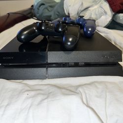 Sony PlayStation 4 With One Controller And Charger For Controllers