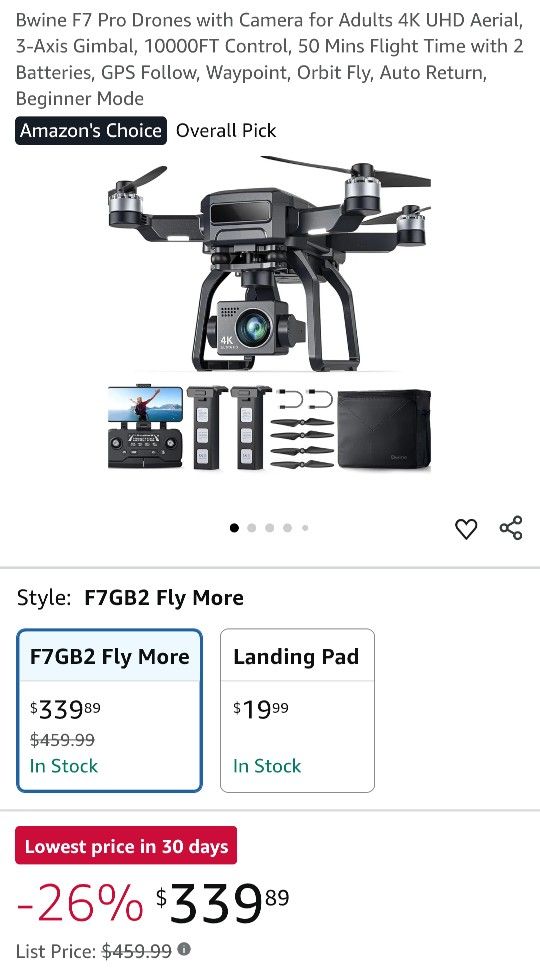 Bwine 4k Drone