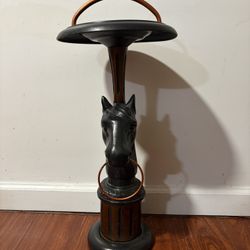Horse Head Smoking Stand