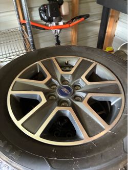 New tires on rims  off my F150XLT 265/60R18