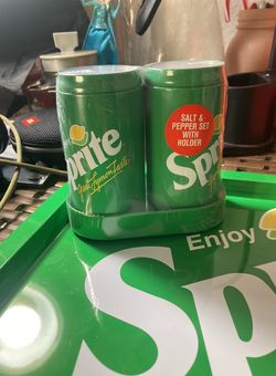 Mini Sprite Soda Cans Salt And Pepper 