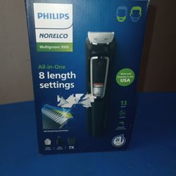 Phillips/Norelco  Trimmer,8 Length Settings Convert 13 Pieces When Are Running Time Reusable Attachments Rechargeable Hair Clipping