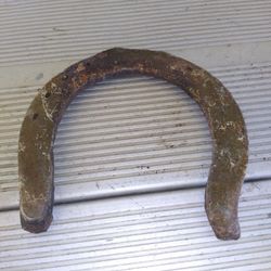 Antique 3 horseshoes hand forged