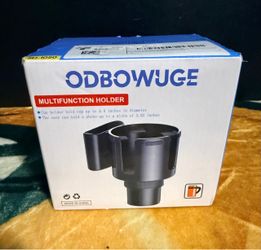 Odbowuge 2-in-1 Multifunction Car Cup Holder/Phone Mount.
