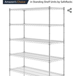 SafeRack NFS Certified storage shelves