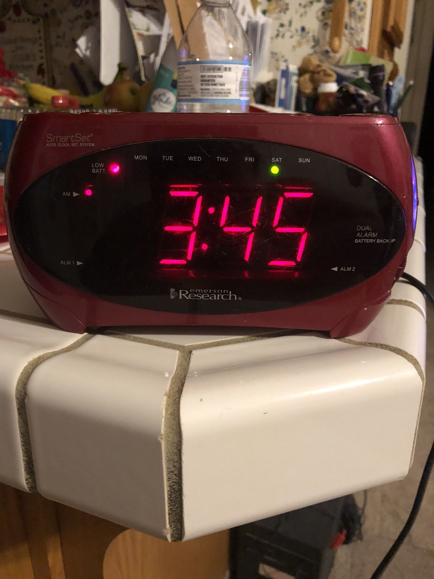Emerson Research Dual Alarm Clock Radio