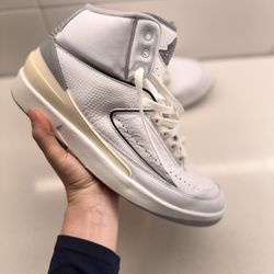 Jordan 2 High White Cement Size 12