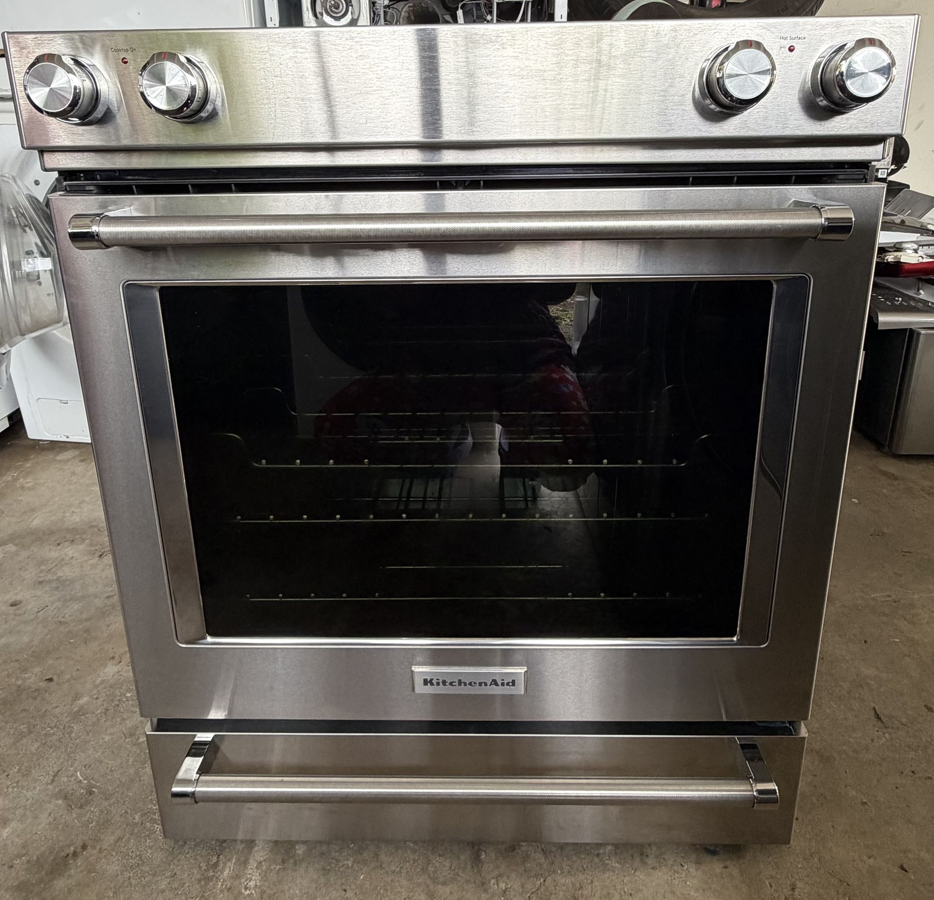 KitchenAid electric stove with free delivery