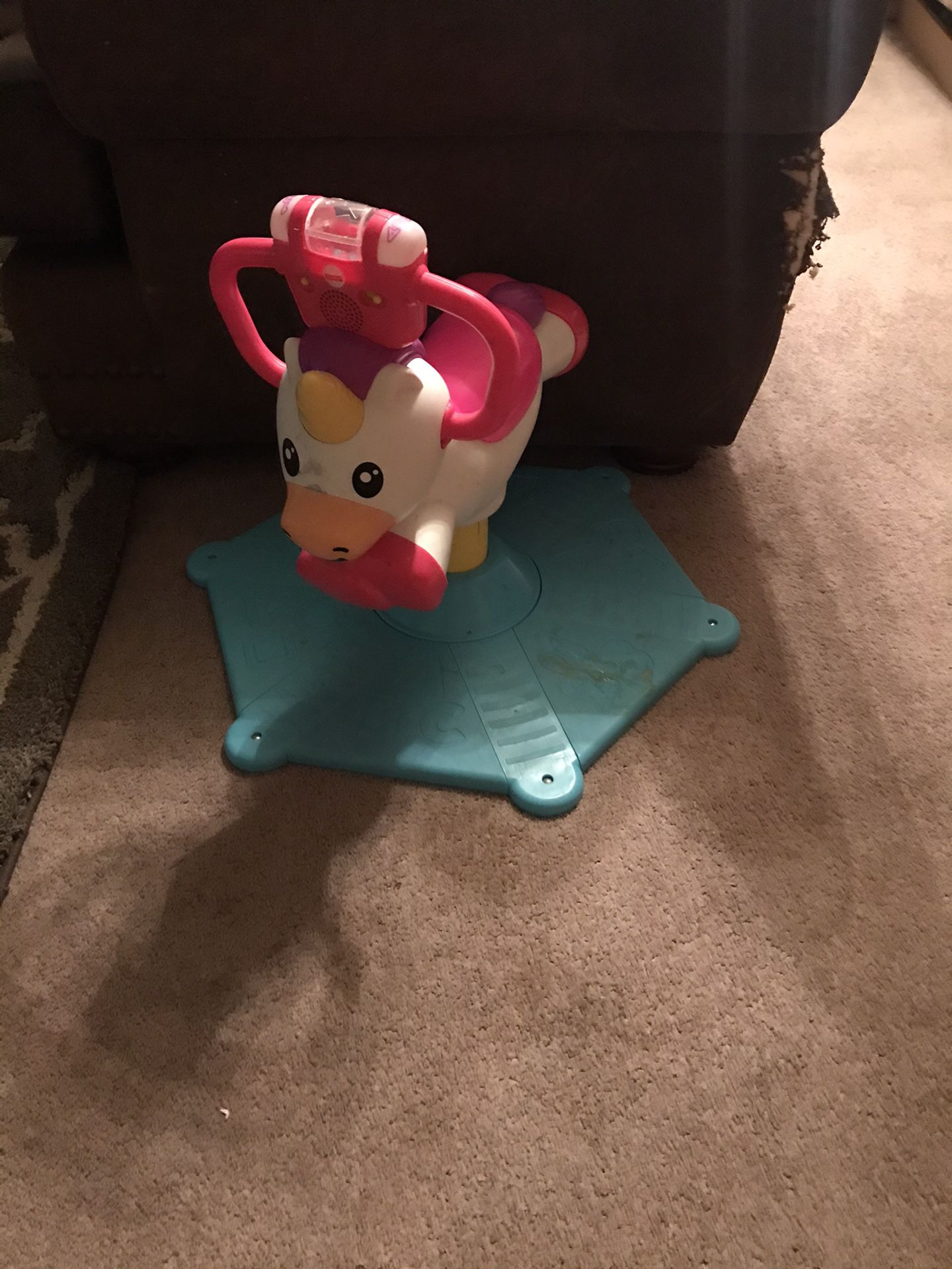 Fisher price bounce and spin
