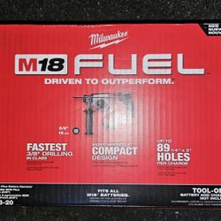 Milwaukee
M18 FUEL 18V Lithium-Ion Brushless Cordless 5/8 in. SDS-Plus Rotary Hammer (Tool-Only)