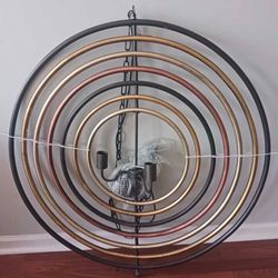 Mixed Medal Chandelier Ceiling Light