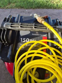 Porter cable compressor150psi 6 gal.