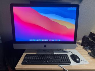 Apple iMac 27” Retina 5K (2019) 3.7 GHz 6-Core Intel Core i5 8GB RAM 2TB Fusion Drive Radeon Pro 580X 8 GB