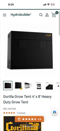 Gorilla grow tent