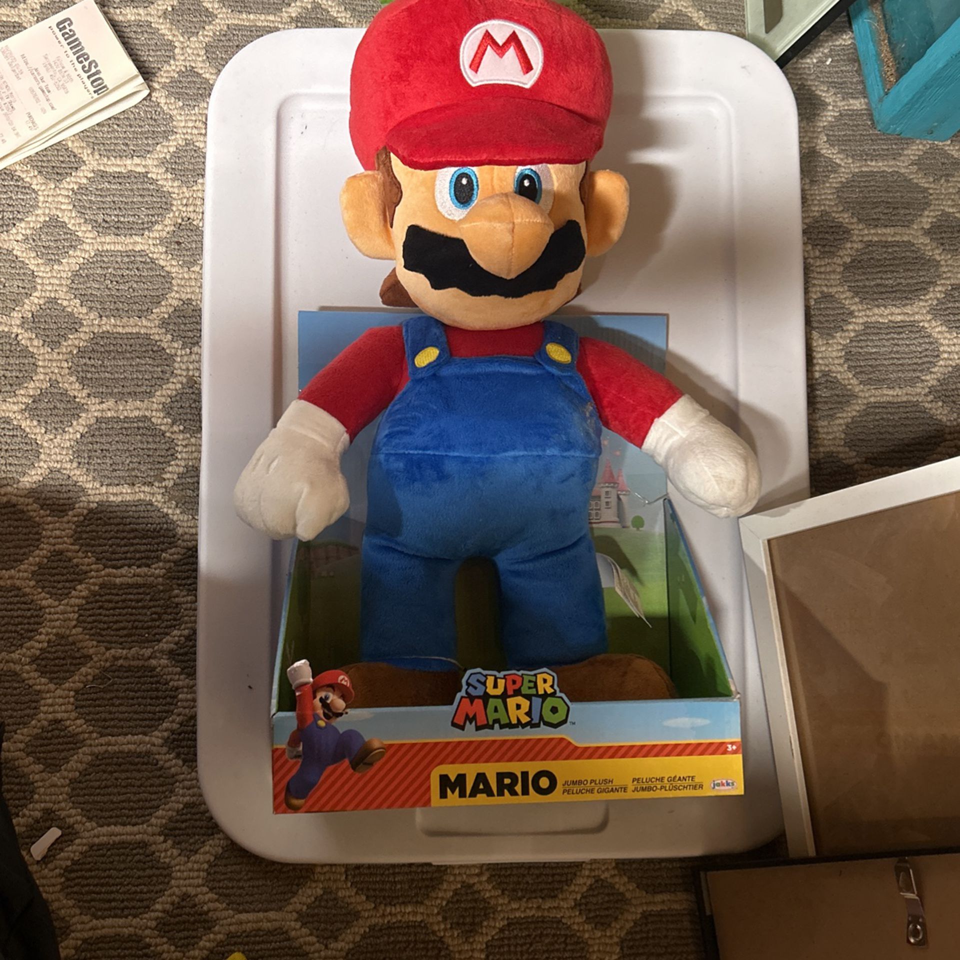 Mario plushy