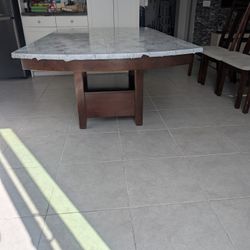 Dining Table With 4 Chairs 