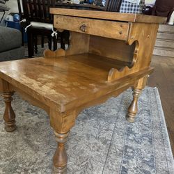 Maple End Table
