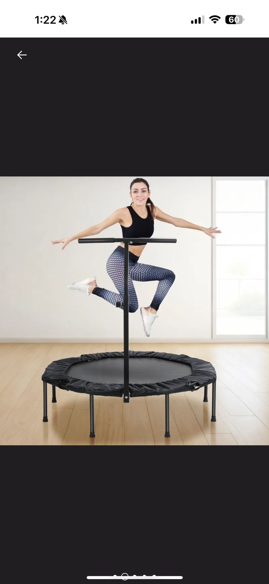 trampoline workout trampoline