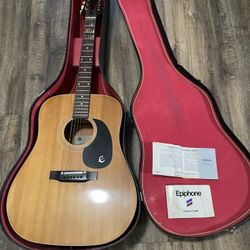 Epiphone FT-140 Acoustic Guitar