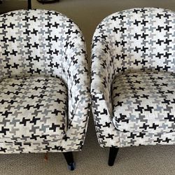 2 (two) Matching Accent Chairs