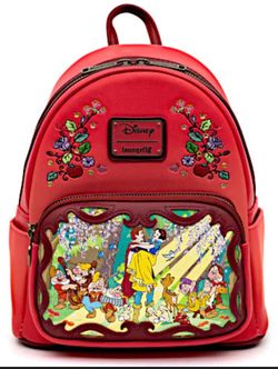 LoungeFly Mini Backpack Disney Princess SNOW WHITE