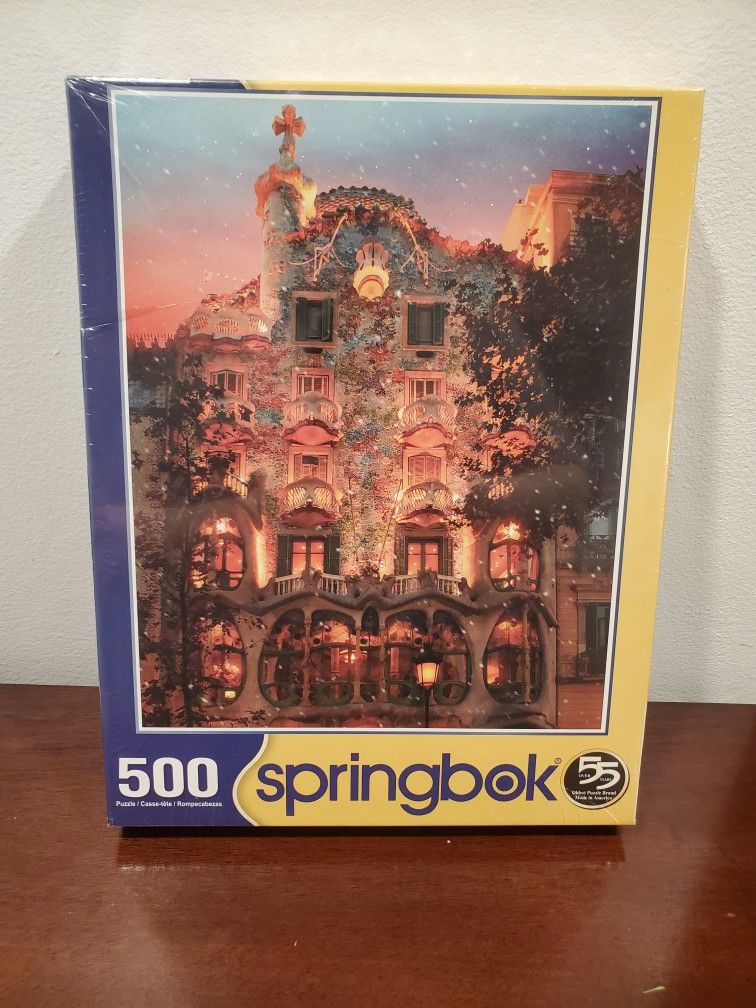 Balillo house la maison de batillo casa batiklo Springbok 500 piece puzzle brand