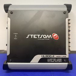 Stetsom Amplifier HL800.4 1ohm 800 Watts