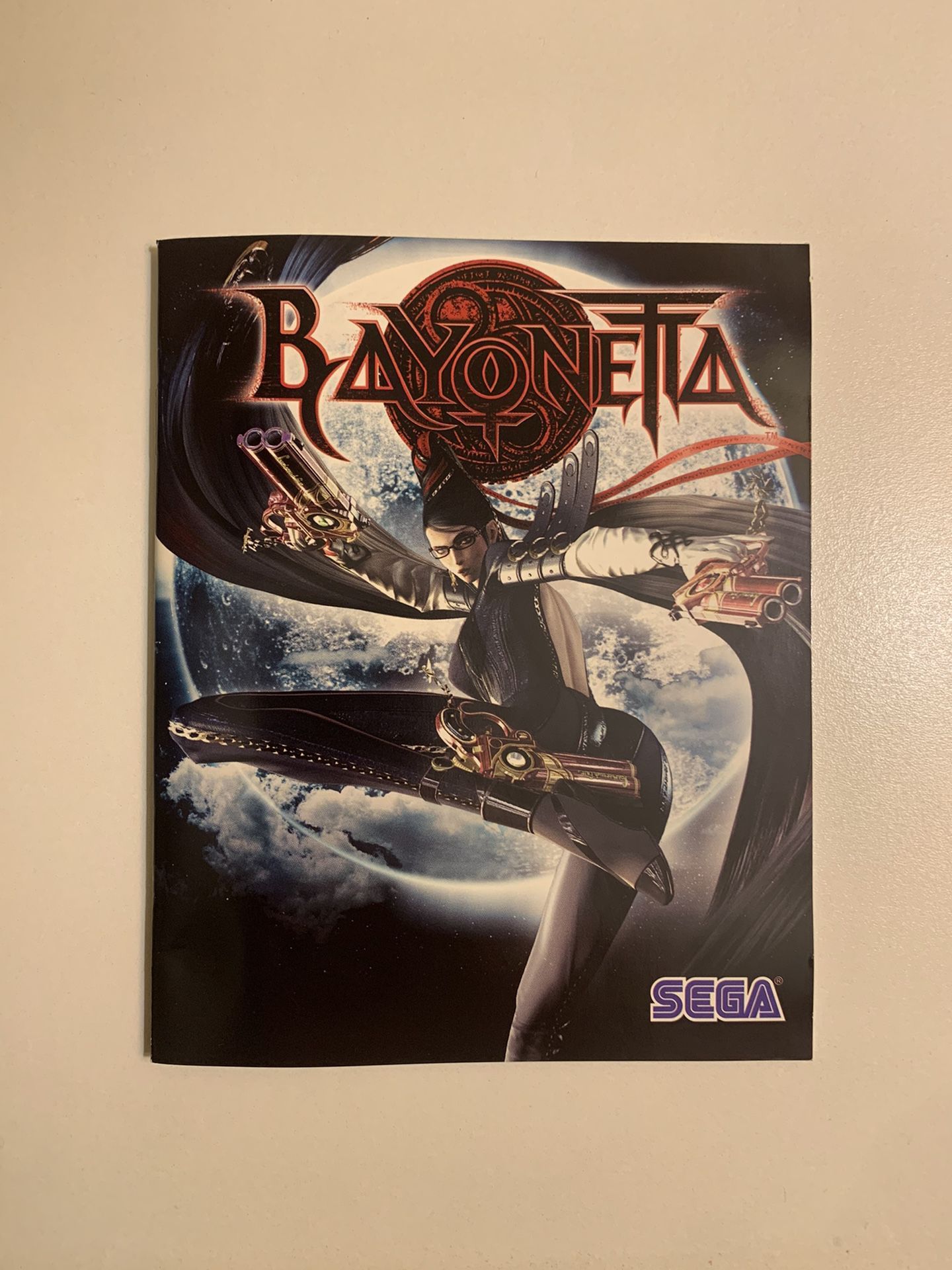 Bayonetta PS3 European manual