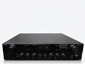 Amplificador 2.1, bluetooth, mando a distancia