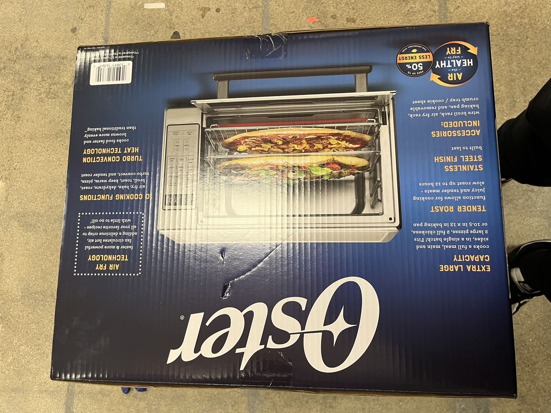 Brand New In Box XL air Fryer Oven