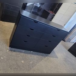 Eight drawers dresser with rails / 8 drawers dresser with rails