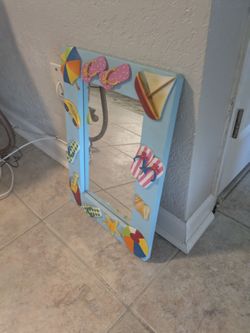 Beachy mirror