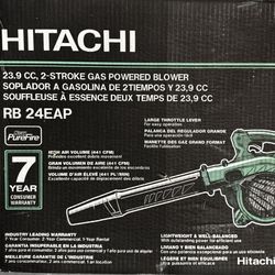 NEW Hitachi RB24EAP Gas Powered Leaf Blower 23.9 CC 2-Cycle