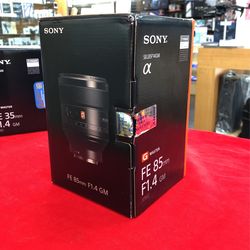 Sony FE 85mm f/1.4 GM Lens