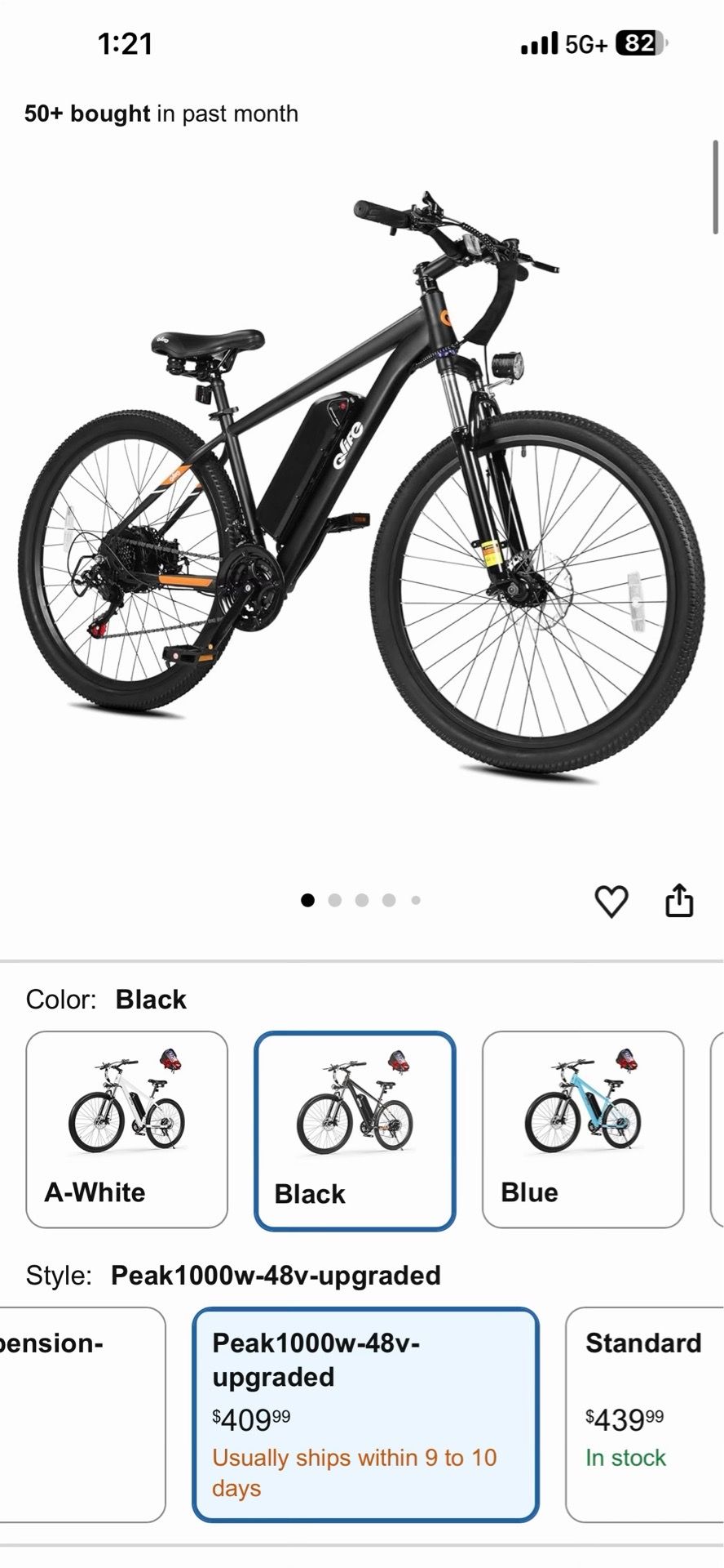 21-Speed Mountain Lightweight Ebike