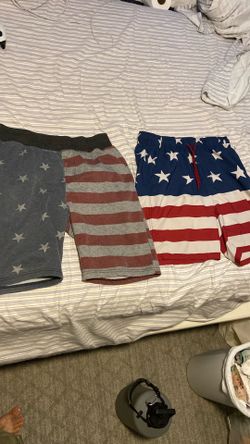 USA Flag shorts men