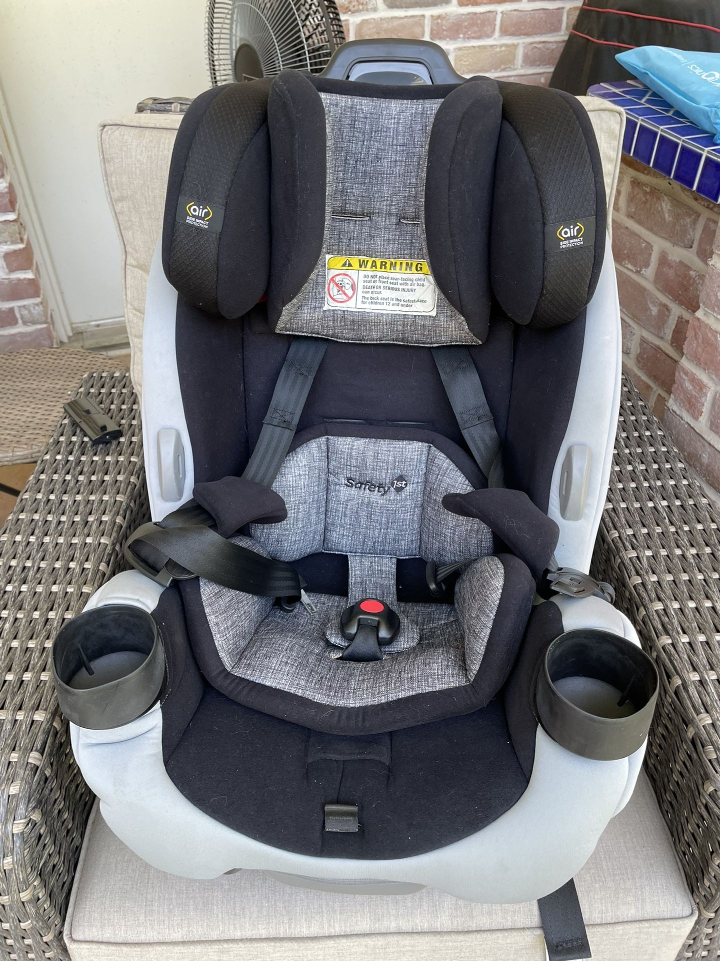 Safety 1st Car Seat, Gray, White & Black