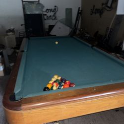 9ft Pool Slab Table