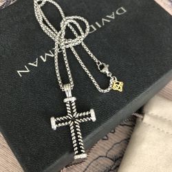 David Yurman Cross Necklace