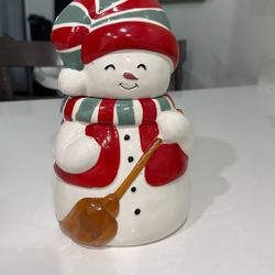 Snowman Cookie Jar 