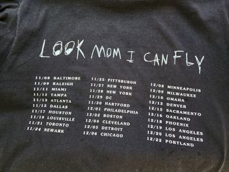 AUTHENTIC TRAVIS SCOTT ASTROWORLD "LOOK MA/WISH YOU WERE HERE" TOUR TEE - S, M, & L AVAILABLE