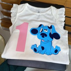 Customized Baby Onesie Blues Clues
