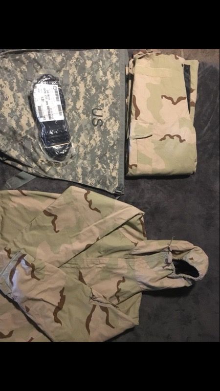 MOPP Suit Size Med With Lrg Boots and bag