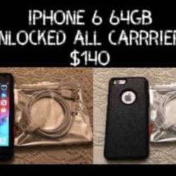 iPhone 6 64gb Unlocked For All Carriers 